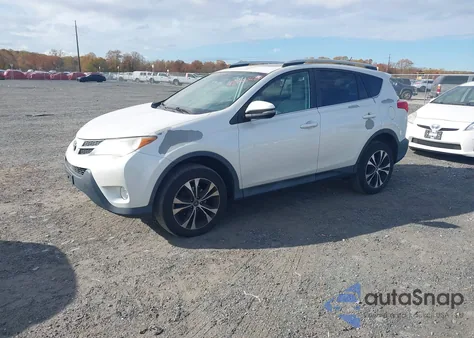 2015 Toyota Rav4 Limited из США, поврежденный, VIN 2T3DFREV5FW394639